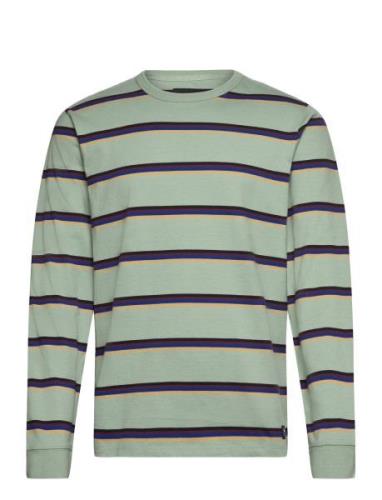 Leffco Ls Tops T-shirts Long-sleeved Green VANS