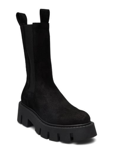 Cph139 Shoes Boots Ankle Boots Ankle Boots Flat Heel Black Copenhagen ...