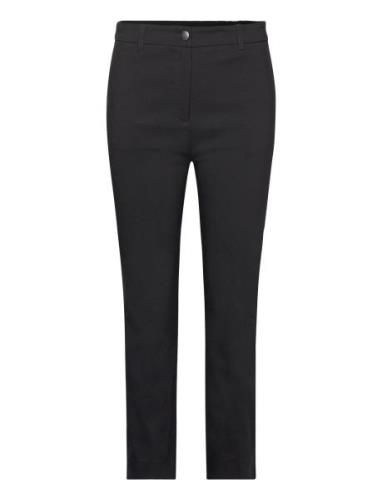 Wa-Smilla Bottoms Trousers Straight Leg Black Wasabiconcept