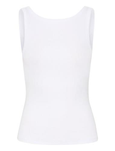 Drewgz Sl Reversible Top Noos Tops T-shirts & Tops Sleeveless White Ge...