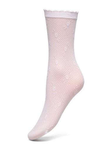 Margot Nylon Socks Lingerie Socks Regular Socks White Mp Denmark