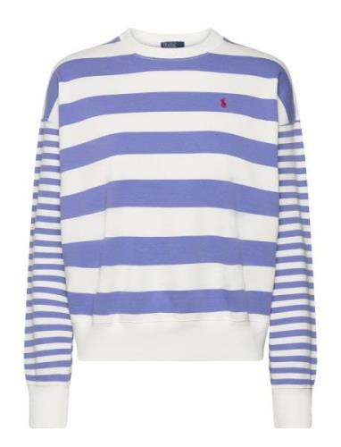 Striped Organic Cotton Terry Sweatshirt Tops Sweat-shirts & Hoodies Sw...