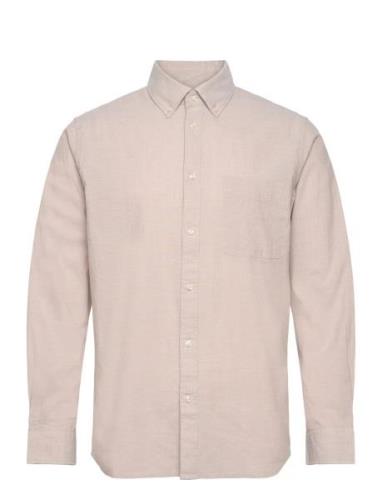 Kent Chambray Shirt Tops Shirts Casual Pink Les Deux