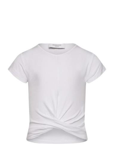 T-Shirt Tops T-shirts Short-sleeved White Rosemunde Kids