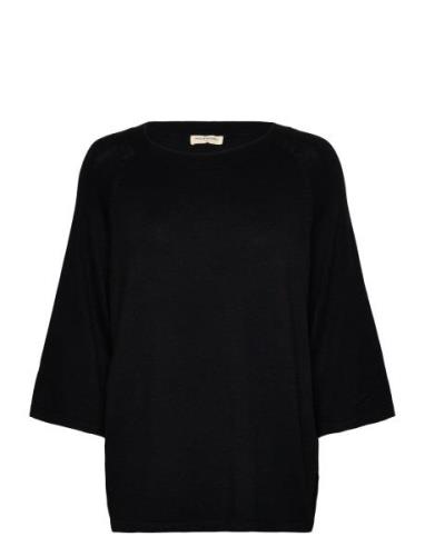 Josefina Top Night Sky Tops Knitwear Jumpers Black Movesgood