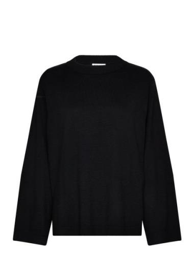 Lola Sweater Black Tops Knitwear Jumpers Black Movesgood