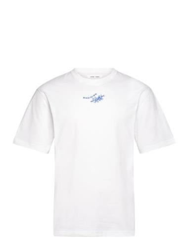 Wind Down T-Shirt 11725 Designers T-shirts Short-sleeved White Samsøe ...