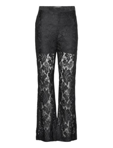 Toby - Delicate Lace Bottoms Trousers Flared Black Day Birger Et Mikke...