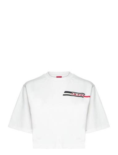 Dakadia Tops T-shirts & Tops Short-sleeved White HUGO