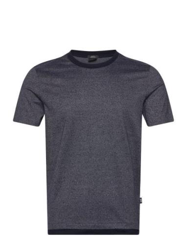 Tessler 111 Tops T-shirts Short-sleeved Navy BOSS