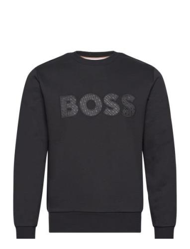 Soleri 01 Tops Sweat-shirts & Hoodies Sweat-shirts Black BOSS