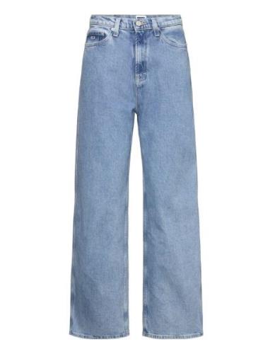 Claire Hgh Wd Bh4116 Bottoms Jeans Wide Blue Tommy Jeans