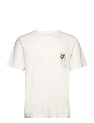 Duality T-Shirt Tops T-shirts Short-sleeved White Les Deux