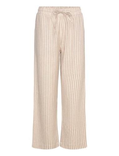 Fqlava-Pants Bottoms Trousers Straight Leg Cream FREE/QUENT