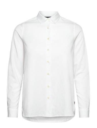 Sanna Organic Cotton Light Oxford Shirt Tops Shirts Long-sleeved White...