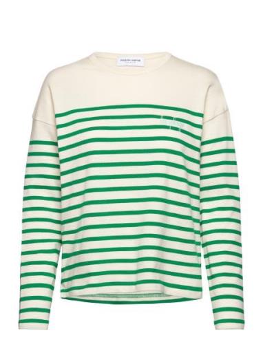 Montpar La Plage /Gots Tops T-shirts & Tops Long-sleeved Green Maison ...