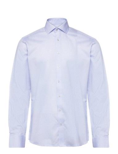 Bs Troy Slim Fit Shirt Tops Shirts Business Blue Bruun & Stengade