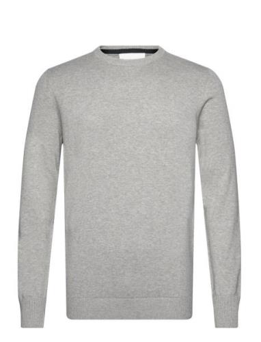 Bs Jupiter Regular Fit Knitwear Tops Knitwear Round Necks Grey Bruun &...