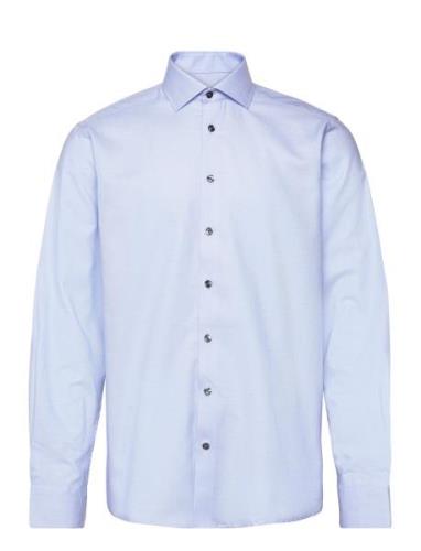 Bs Aikman Modern Fit Shirt Tops Shirts Business Blue Bruun & Stengade