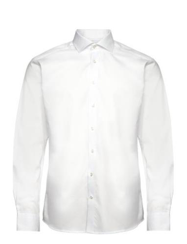 Bs Reed Slim Fit Shirt Tops Shirts Business White Bruun & Stengade