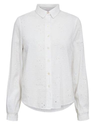 Nuvida Shirt Tops Shirts Long-sleeved White Nümph