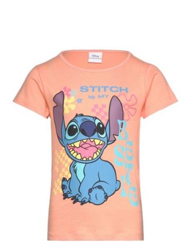 Short-Sleeved T-Shirt Tops T-shirts Short-sleeved  Lilo & Stitch
