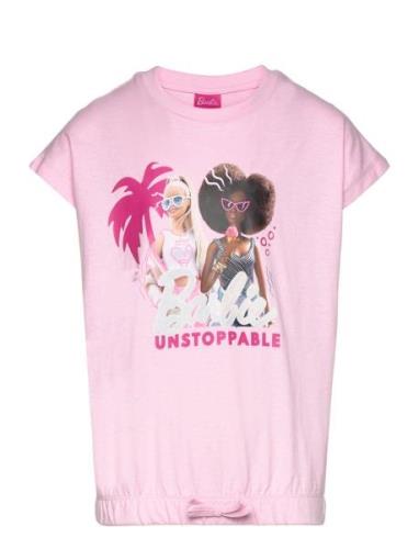 Tshirt Tops T-shirts Short-sleeved Pink Barbie