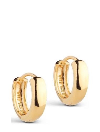 Classic Wide Hoops 15 Mm Accessories Jewellery Earrings Hoops Gold Ena...
