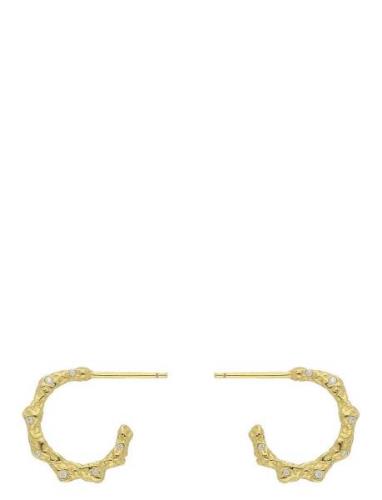 Karen Accessories Jewellery Earrings Hoops Gold Nuni Copenhagen