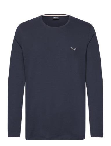 Mix&Match Ls-Shirt R Tops T-shirts Long-sleeved Blue BOSS