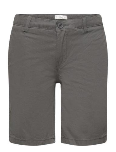 Slim-Fit Chino Cotton Bermuda Shorts Bottoms Shorts Black Mango