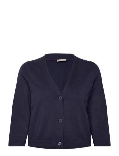 Frclia Car 4 Tops Knitwear Cardigans Navy Fransa