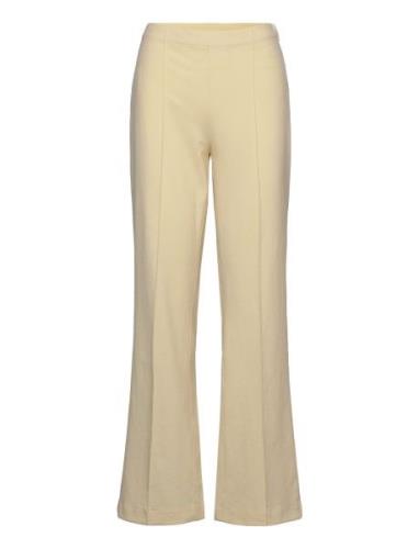 Recycled Sportina Pirla Pants Fav Bottoms Trousers Flared Beige Mads N...