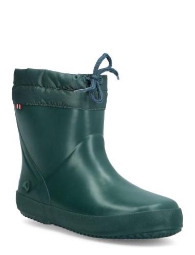 Alv Indie Thermo Wool Shoes Rubberboots High Rubberboots Green Viking