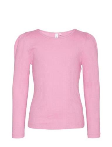 Vmlavender Ls Top Girl Noos Tops T-shirts Long-sleeved T-shirts Pink V...