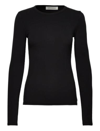 Petriciasw T-Shirt Tops T-shirts & Tops Long-sleeved Black Sofie Schno...