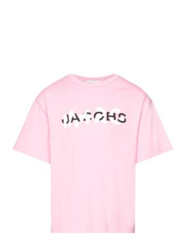 Short Sleeves Tee-Shirt Tops T-shirts Short-sleeved Pink Little Marc J...