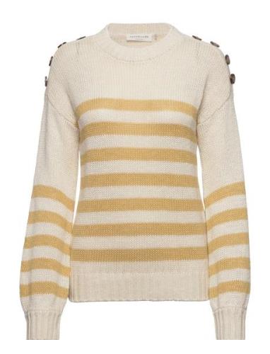 Pullover Tops Knitwear Jumpers Yellow Rosemunde