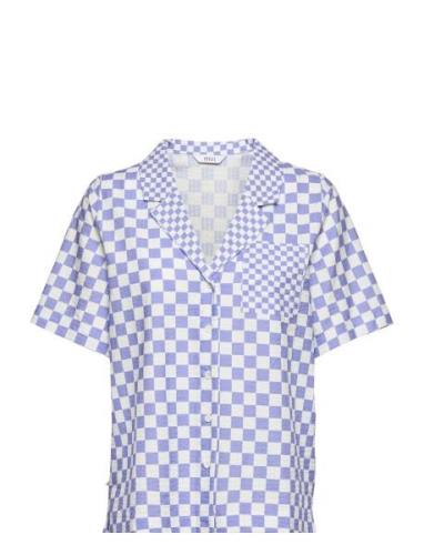 Enenzo Ss Shirt Aop 6743 Tops Shirts Short-sleeved Multi/patterned Env...