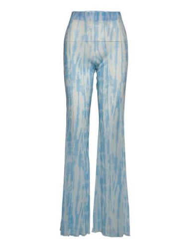 Lucca Bottoms Trousers Flared Multi/patterned Mango
