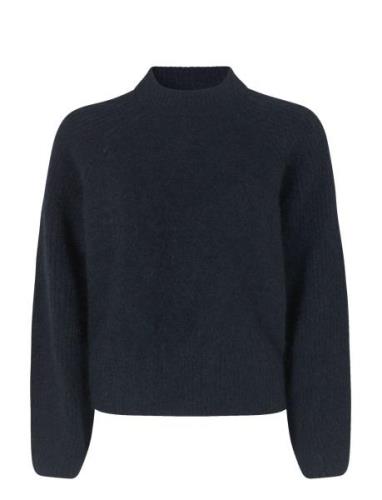 Brookline Knit New O-Neck Tops Knitwear Jumpers Navy Second Female