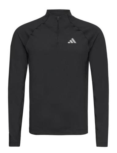Gym+ 1/4Zip Sport Sweat-shirts & Hoodies Sweat-shirts Black Adidas Per...
