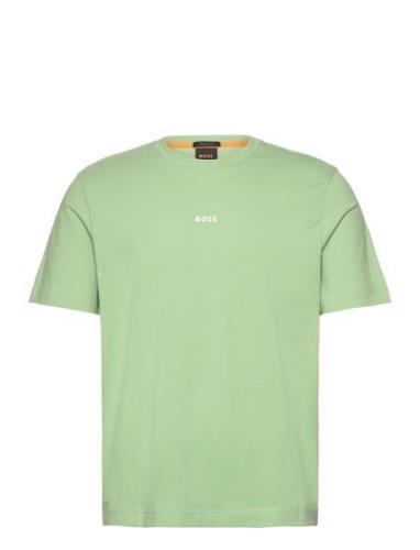 Tchup Tops T-shirts Short-sleeved Green BOSS