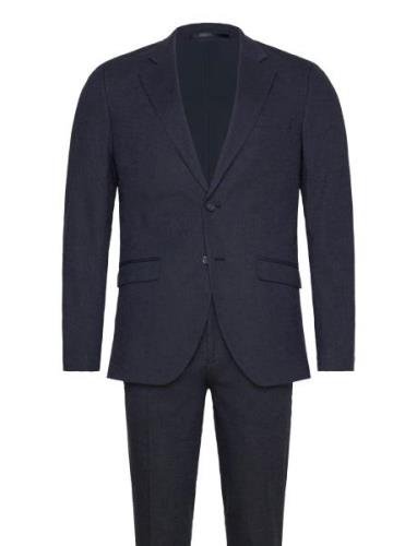 Jprriviera Linen Suit Slim Fit Puku Navy Jack & J S