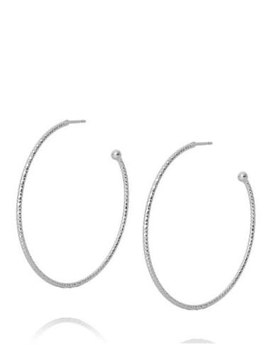 Evita Loop Earrings Accessories Jewellery Earrings Hoops Silver Caroli...