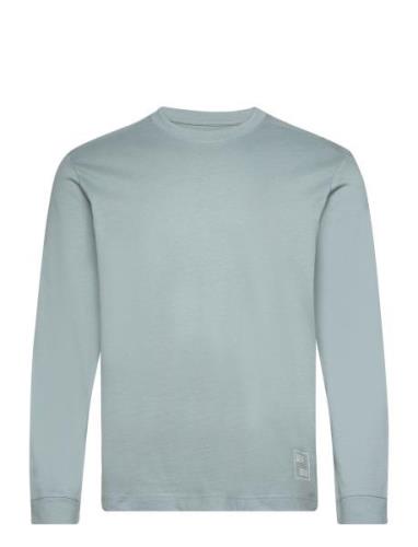 Basic Longsleeve T-Shirt Tops T-shirts Long-sleeved Green Tom Tailor