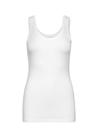 Pamila Top - Tops T-shirts & Tops Sleeveless White B.young