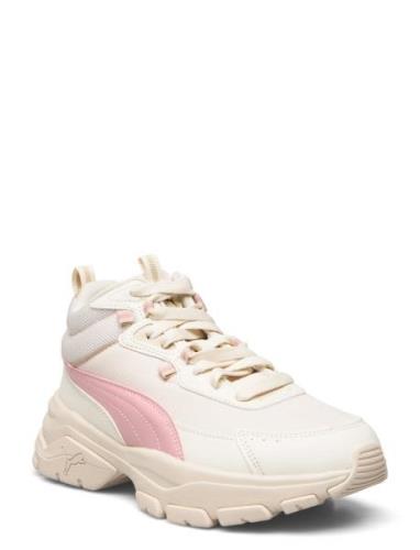 Cassia Via Mid Sport Sneakers Low-top Sneakers Pink PUMA