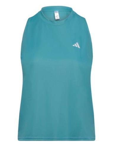 Run It Tank Sport T-shirts & Tops Sleeveless Blue Adidas Performance