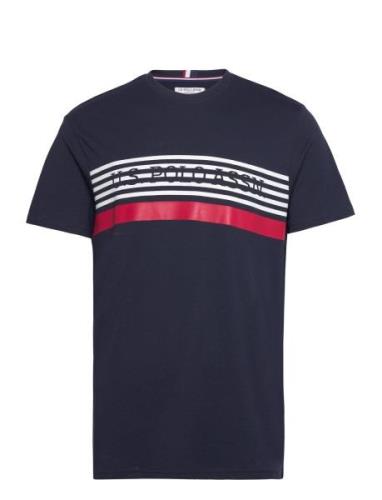 Uspa T-Shirt Bertie Men Tops T-shirts Short-sleeved Navy U.S. Polo Ass...